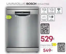 Tien 21 BOSCH Lavavajillas sms4ht116e oferta