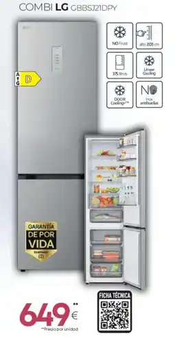 Tien 21 LG Combi gbbsj21dpy oferta