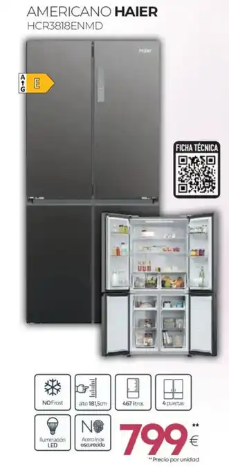 HAIER Americano hcr3818enmd
