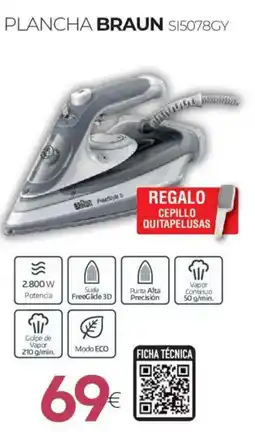 Tien 21 BRAUN Plancha si5078gy oferta