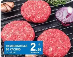 E.Leclerc Hamburguesas de vacuno oferta