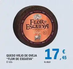 E.Leclerc Flor de esgueva - queso viejo de oveja oferta