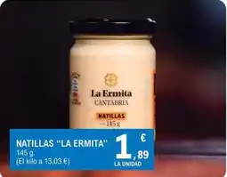 E.Leclerc La ermita - natillas oferta