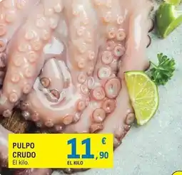 E.Leclerc Pulpo crudo oferta