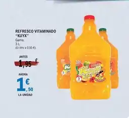 E.Leclerc Kuyx - refresco vitaminado oferta