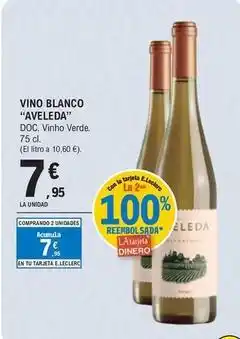 E.Leclerc Blanco - vino oferta