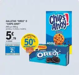 E.Leclerc Chips ahoy - galletas oreo o oferta
