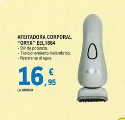 E.Leclerc Afeitadora corporal e el1664 oferta