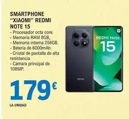 E.Leclerc Xiaomi - smartphone redmi note 15 oferta