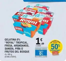 E.Leclerc Royal - gelatina 0% oferta