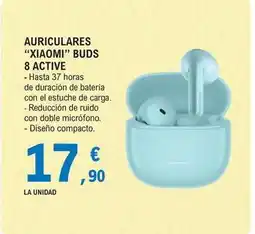 E.Leclerc Xiaomi - auriculares buds 8 active oferta