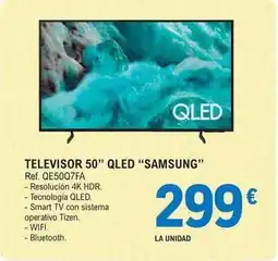E.Leclerc Samsung - televisor 50 qled saamsung oferta