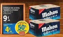 E.Leclerc Mahou - cerveza sin acohol oferta