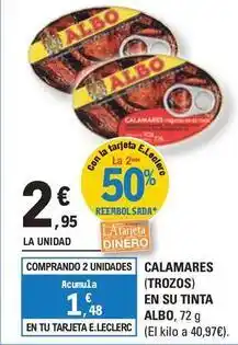 E.Leclerc Albo - calamares oferta