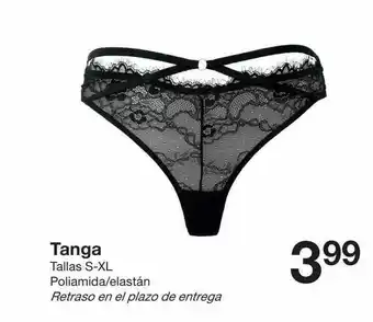 Zeeman Tanga Tallas S-xl oferta