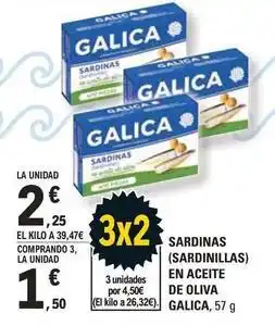 E.Leclerc Galica - sardinas oferta