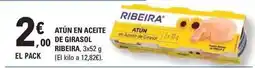 E.Leclerc Ribeira - atún en aceite de girasol oferta