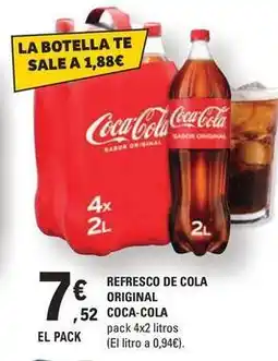 E.Leclerc Coca-cola - refresco de cola original oferta