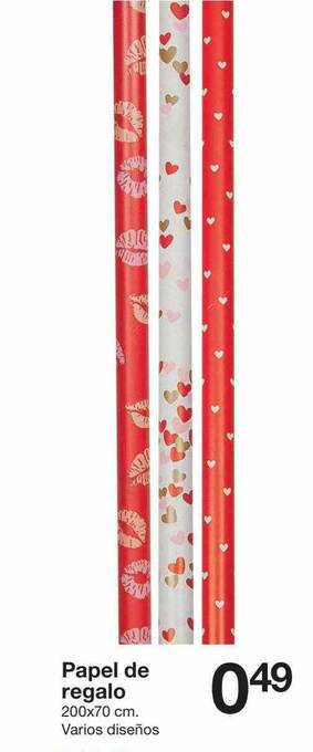 Zeeman Papel De Regalo oferta