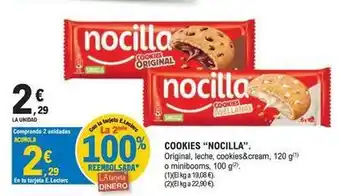 E.Leclerc Nocilla - cookies oferta