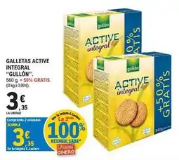 E.Leclerc Gullón - galletas active integral oferta