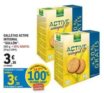 Gullón - galletas active integral