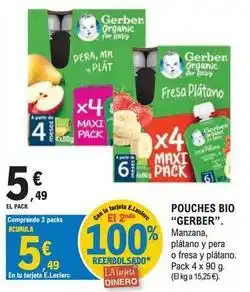 E.Leclerc Gerber - pouches bio oferta