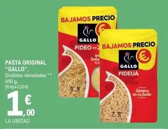 E.Leclerc Gallo - pasta original oferta