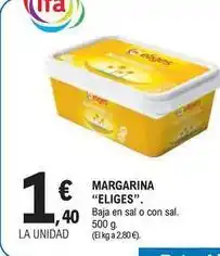 E.Leclerc Eliges - margarina oferta
