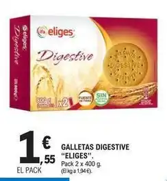 E.Leclerc Ifa eliges - galletas digestive oferta