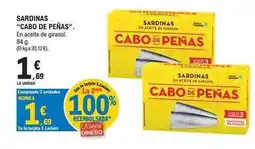 E.Leclerc Cabo de peñas - sardinas oferta