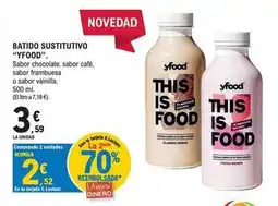 E.Leclerc Batido sustitutivo oferta