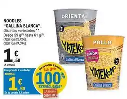 E.Leclerc Gallina blanca - noodles oferta