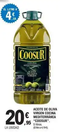 E.Leclerc Coosur - aceite de oliva virgen oferta