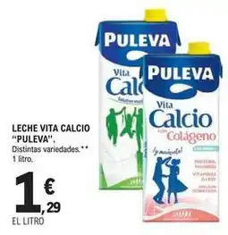 E.Leclerc Puleva - leche vita calcio oferta