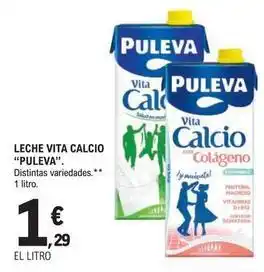 E.Leclerc Puleva - leche vita calcio oferta