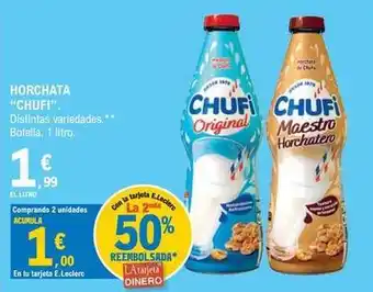 E.Leclerc Chufi - horchata oferta