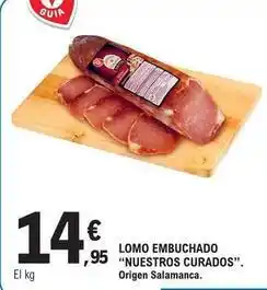 E.Leclerc Guia - lomo embuchado nuestros curados oferta
