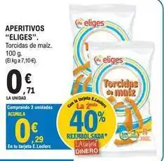 E.Leclerc Eliges - aperitivos oferta
