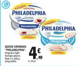 E.Leclerc Philadelphia - queso cremoso oferta