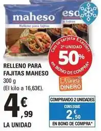 E.Leclerc Maheso - relleno para fajitas oferta