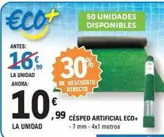 E.Leclerc Eco - cesped artificial + oferta