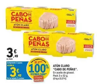 E.Leclerc Cabo de peñas - atun claro oferta