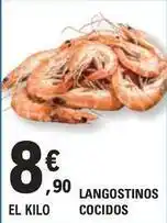 E.Leclerc Langostinos cocidos oferta
