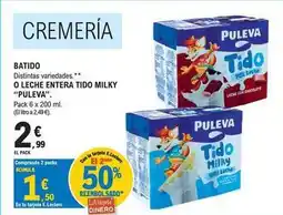 E.Leclerc Puleva - batido cremería oferta