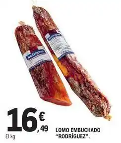 E.Leclerc Rodríguez - lomo embuchado oferta