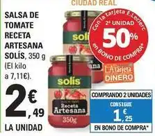 E.Leclerc Solís - salsa de tomate receta artesana oferta