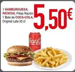Masymas Coca-cola - hamburguesa patatas oferta