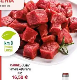 Masymas Asturiana - carne, guisar ternera oferta