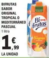 E.Leclerc Pascual - bifrutas sabor original tropical o mediterraneo oferta